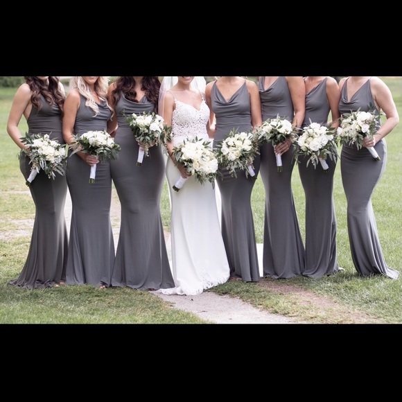 Nookie Bridesmaid Prom Gown Dress - Picture 5 of 9